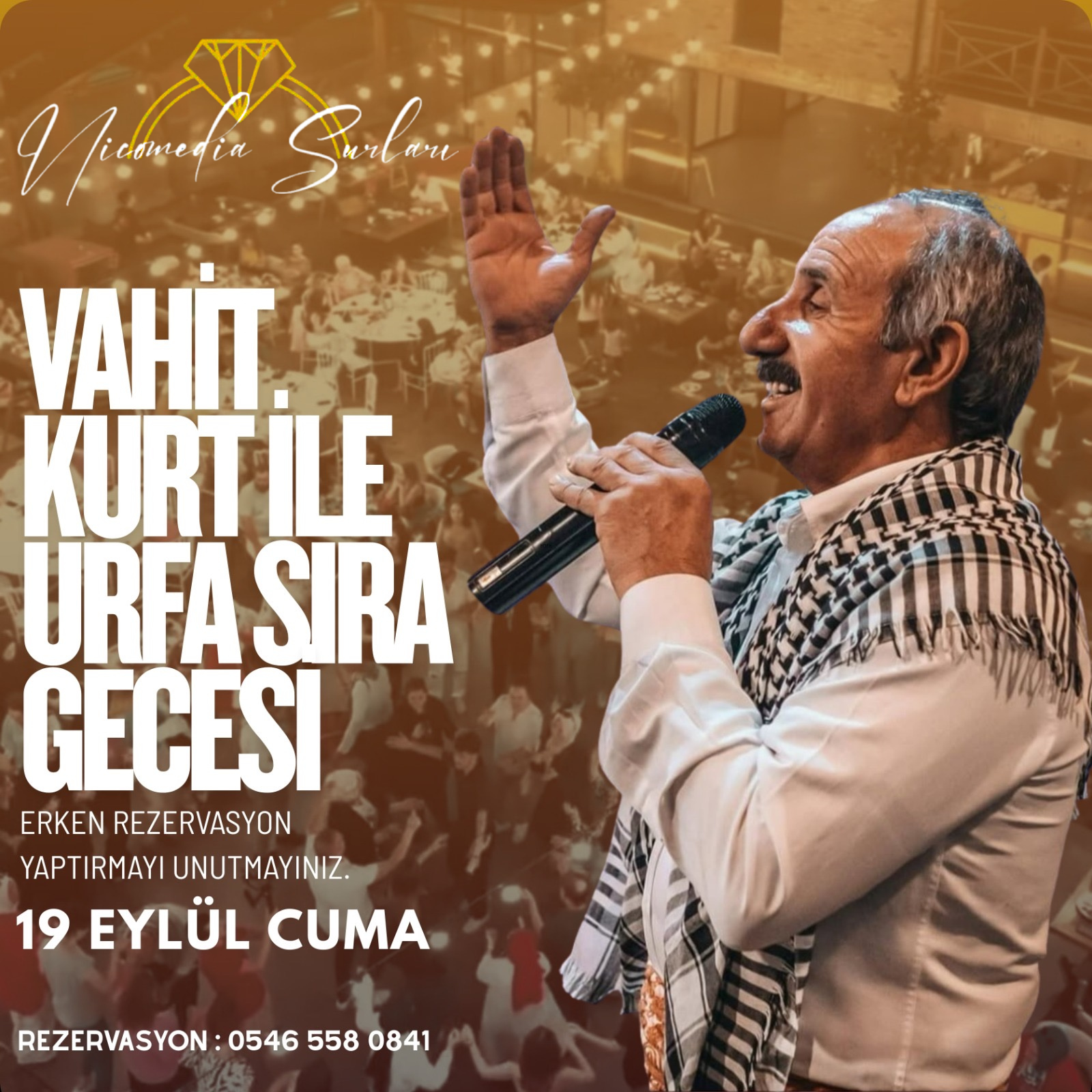 19 Eylül Cuma Günü Sıra Gecemize Davetlisiniz!